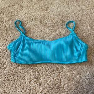 Xhilaration Bright blue bikini top
